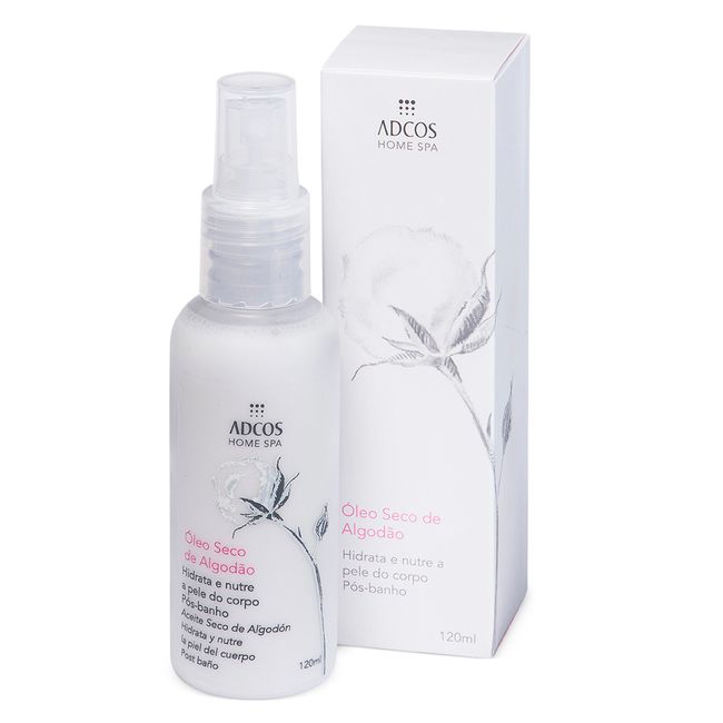 Óleo Seco de Algodão - Pós Banho