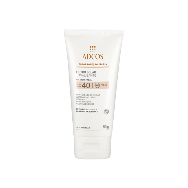 Protetor Solar Gel Creme Tonalizante FPS 40 - Alta Proteção