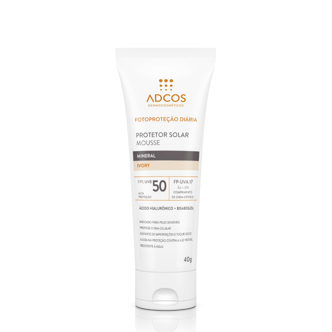 Protetor Solar Mousse Tonalizante FPS 50 - Mineral